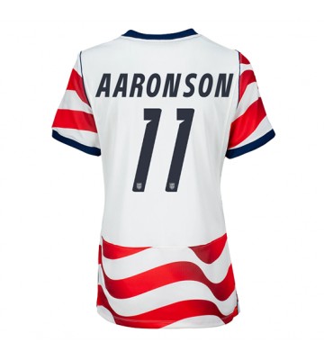 Förenta stater Brenden Aaronson #11 Hemmatröja Dam VM 2026 Kortärmad
